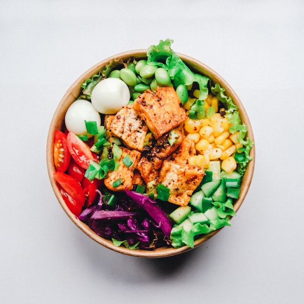 健康饮食组合示意图
